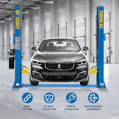 110V Two Post Car Lift 11 (Floor Plate-110V)