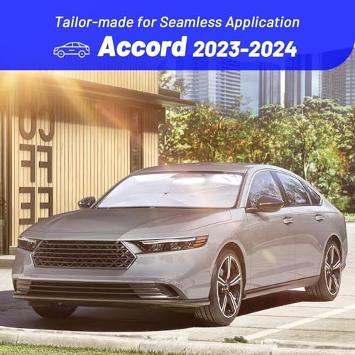 Windshield Sun Shade Umbrella for Honda Accord 2023 (Fit for Honda Accord 2023-2024)
