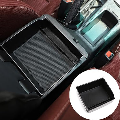 Car Center Console Armrest Storage Box Organizer Accessories Compatible with Toyot@ Hilux 2004 (2015-2022)
