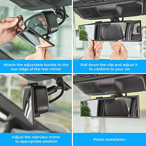 Panoramic Rear View Mirror (Clear)