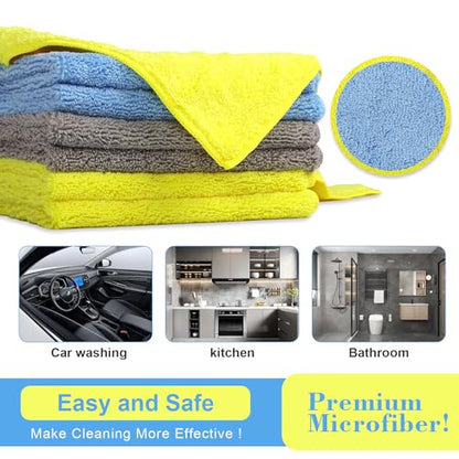 Car Wash Drying Towels (Tri-color)