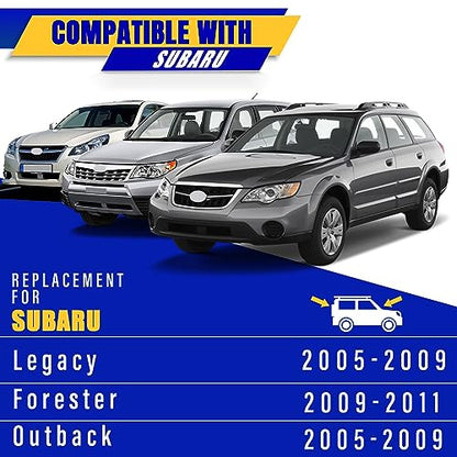3 Wipers Fits Subaru Legacy (24"+18"+14")