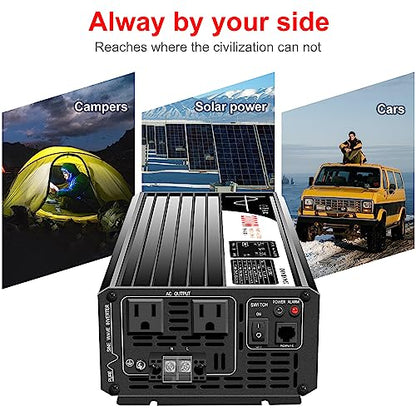 2000W Pure Sine Wave Inverter (24V 2000W（Bluetooth）)