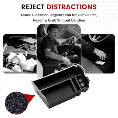 Center Console Organizer for 2024 2025 2026 Hyundai Sonata Accessories (2024-2026 Hyundai Sonata)