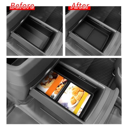 Rear Center Console Drawer Insert Tray for Kia Telluride 2027 (Rear Center Console Drawer Insert Tray)
