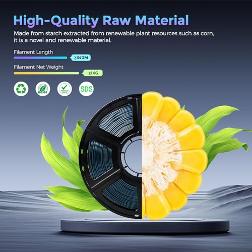 PLA Filament 1.75mm + (Burnt Titanium)
