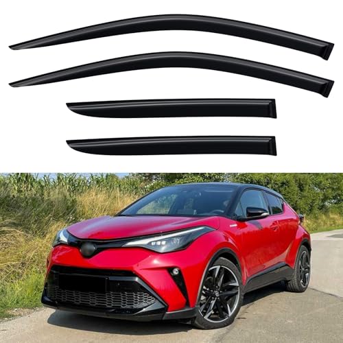 Window Visors Rain Guards for 2018 (2018-2024 Toyota C-HR)