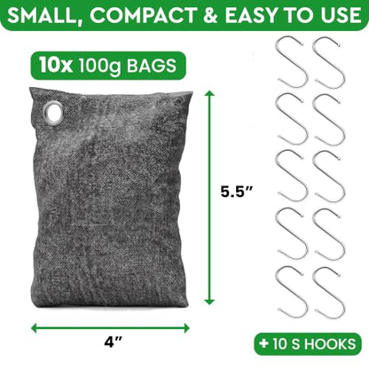 Activated Charcoal Odor Absorber for Strong Odors in Car
