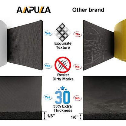 GWP01S Thick Waterproof Garage Wall Protector (1/6" Thickness Black)
