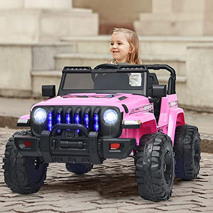 Ride on Car Truck with 2.4G Remote Control (Pink)