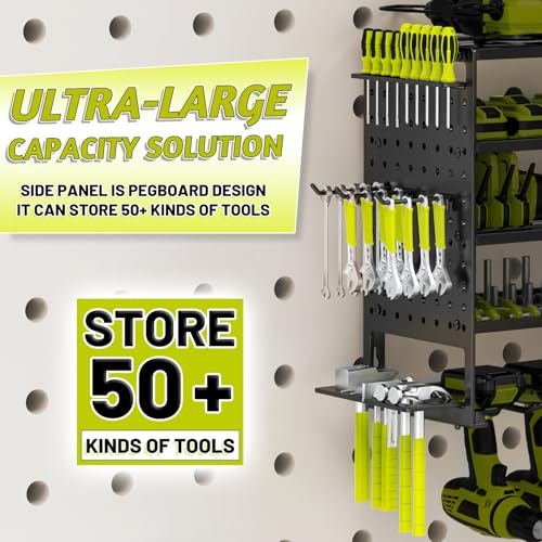 Power Tool Organizer Wall Mount (Black)