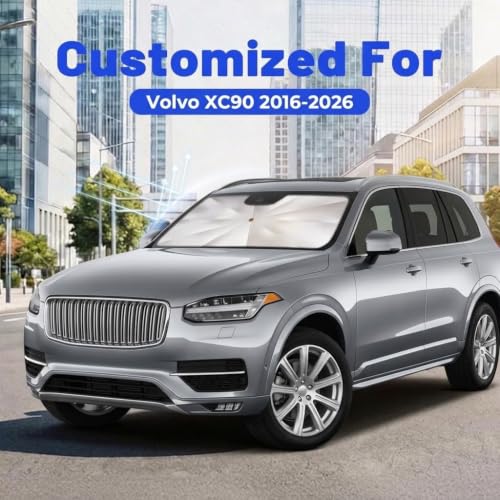 Car Windshield Sun Shade Umbrella for Volvo XC90 2016 (For for Volvo XC90 2016-2026)