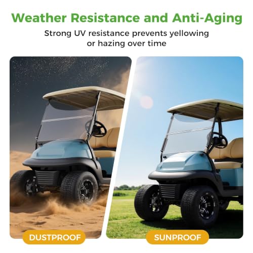 Golf Cart Windshield for Club Car Precedent (Clear)