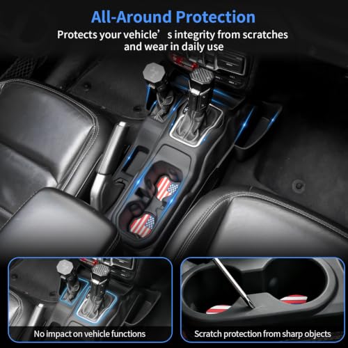 Center Console Organizer for Jeep Wrangler JL Gladiator JT 2018