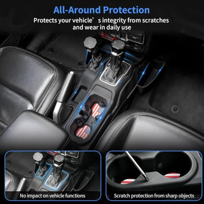 Center Console Organizer for Jeep Wrangler JL Gladiator JT 2018