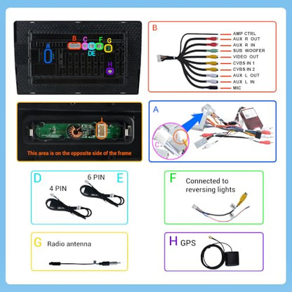 Car Radio Stereo for Ford F150 2009 (4GB RAM 64GB ROM With Camera)