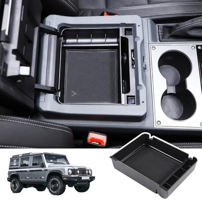 Car Armrest Storage Box Tray Compatible with INEOS Grenadier 2022