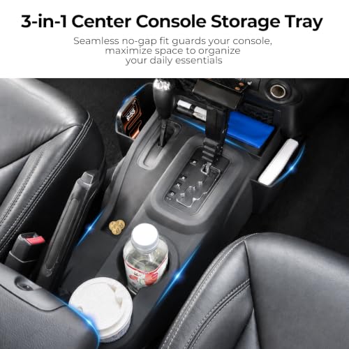 Center Console Organizer with Cup Holder Insert for 2011