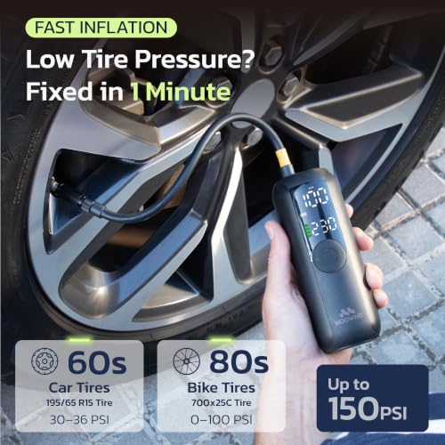 Bike Pump Portable Air Compressor for Cars & Bikes (LP1)