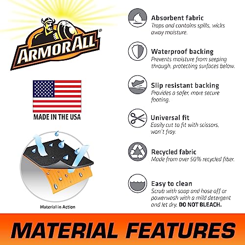 Garage Floor Runner Mat (Charcoal / 2'6" x 18' (Rectangular))