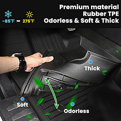 Floor Mats Upper Cargo+Backrest Mat Door Sill for 2026