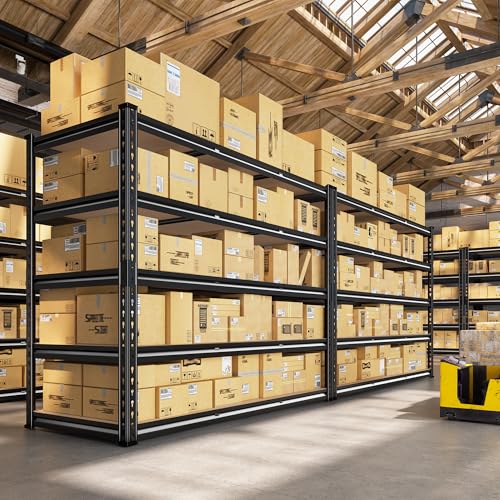 3080LBS Garage Shelving for Warehouse (48" W x 72" H x 24" D)