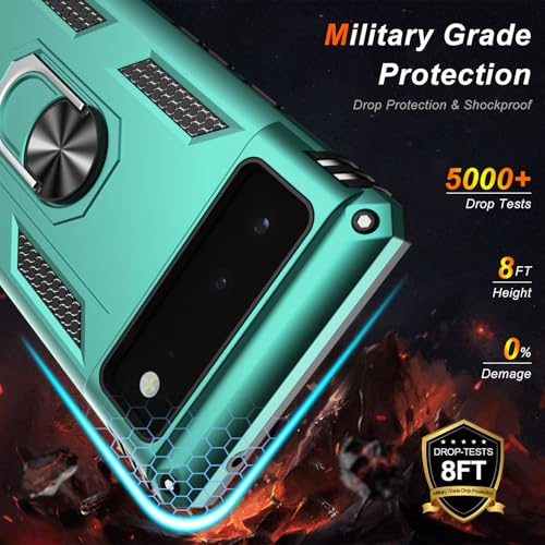 for Google Pixel 6 Case with Screen Protector (Teal / Google Pixel 6)