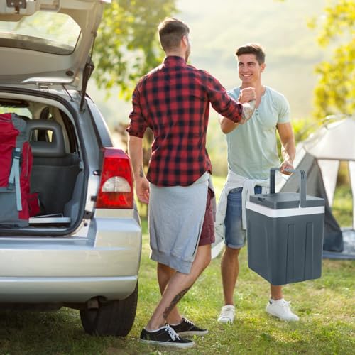25L Portable Electric Cooler & Warmer (25L / Grey)
