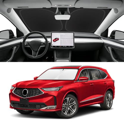 Custom Fit Windshield Sun Shade for Acura MDX 2022 (for 2022-2026 Acura MDX)