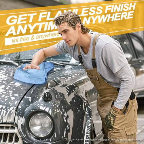 Car Wash Drying Towels (Sky Blue)
