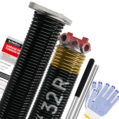 Pair of 1.75" Garage Door Torsion Springs Set with Non (0.250X1.75"X32")