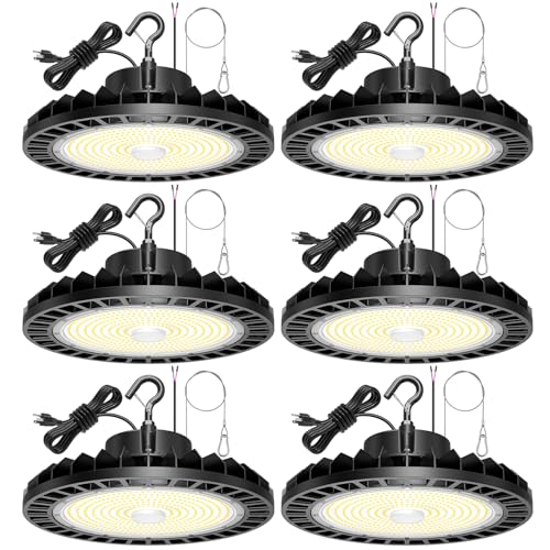 6 Pack 300W LED High Bay Light