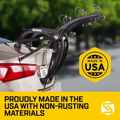 Bones EX 3 Bike Trunk Rack Bicycle Carrier (Bones EX Trunk / 3 Bike Carrier)