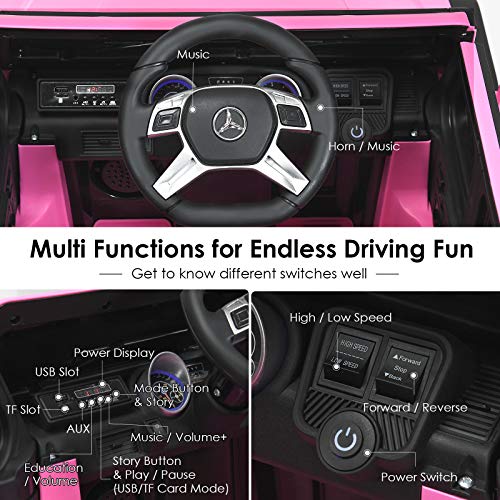 Ride On Truck (Pink / Maybach G650)