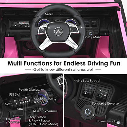 Ride On Truck (Pink / Maybach G650)