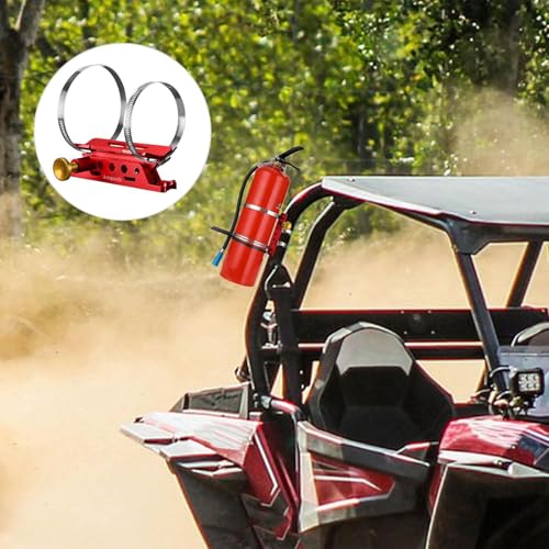 Universal Fire Extinguisher Mount (Red)