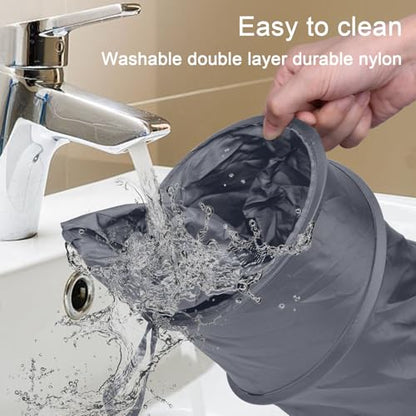 Car Trash Can (Grey / 1 Gallons-2 Packs)