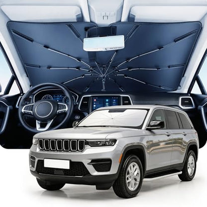 Umbrella Windshield Sun Shade for Jeep Grand Cherokee (FOR | Jeep Grand Cherokee (2011-2026))