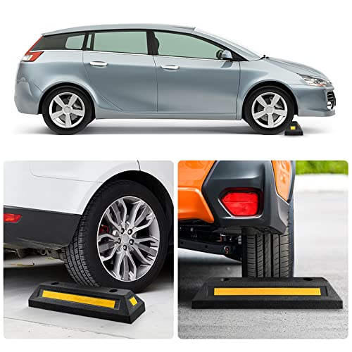 Car Stoppers for Garage (18x5x3IN 4Lbs)