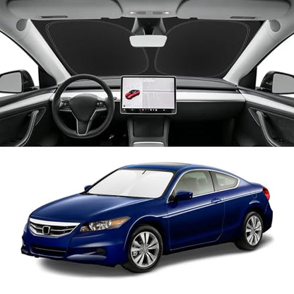Custom Fit Windshield Sun Shade for Honda Accord 2008 (for 2008-2012 Honda Accord)