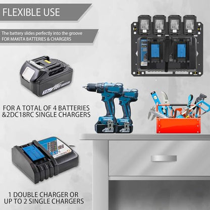 Charger Mount for Makita DC18RC (GJ-1)
