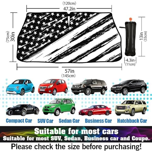 Funny Car Windshield Sun Shade Umbrella (Color-263130)