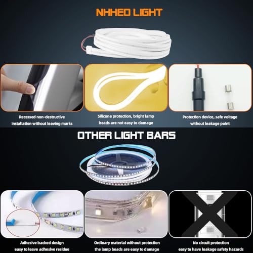 Car LED Strip Light For Trunk (Amber / Standard-79 In.)