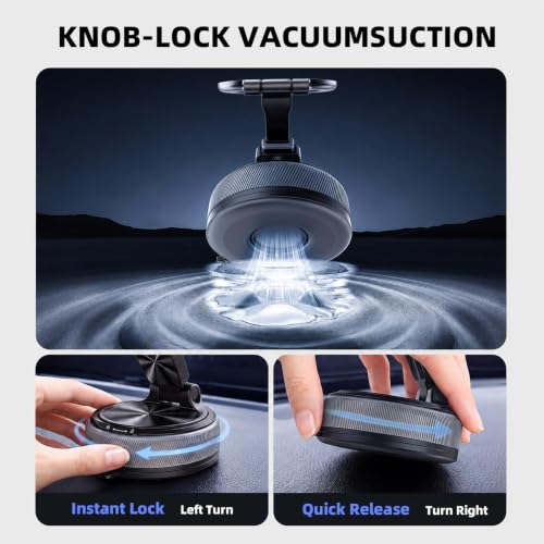 Magnetic Phone Mount for Car Dashboard (Grey(A20))