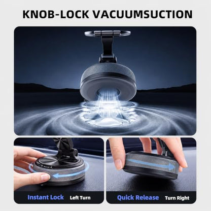 Magnetic Phone Mount for Car Dashboard (Grey(A20))
