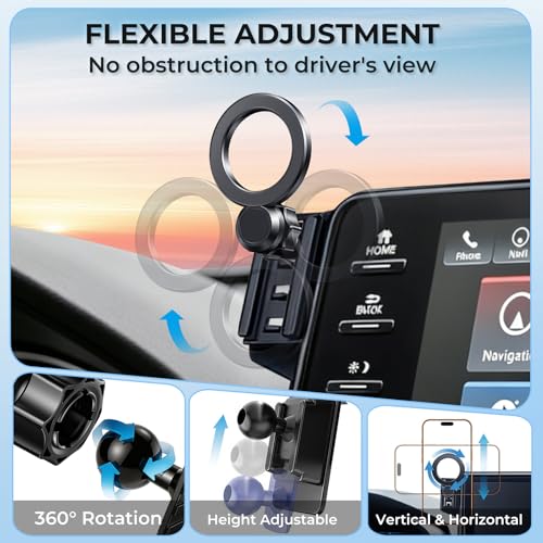 Car Phone Holder for Honda Accord 10th Gen 2022 2021 2020 2019 2018 (Fit for 2018-2022 Accord, 8-Inch)