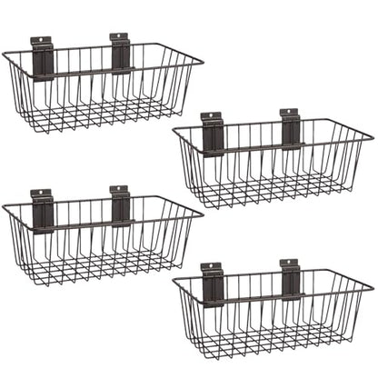 Slatwall Basket (12⅝” x 6⅝")