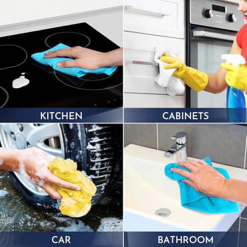 Microfiber Cleaning Cloth (Multicolor)