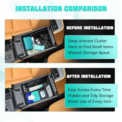 Car Center Console Organizer Tray for 2026 Nissan Sentra S SV SR SL