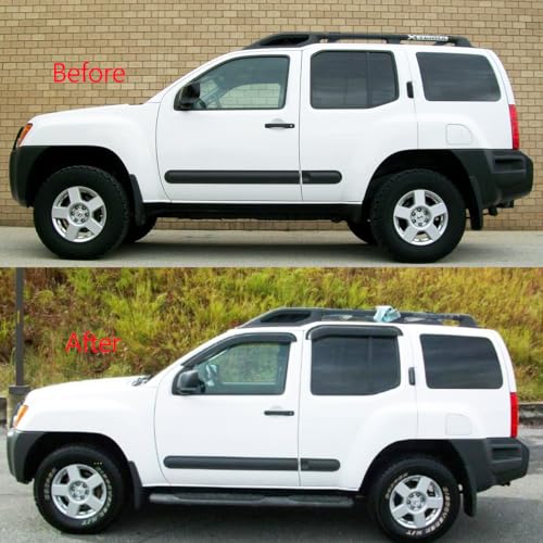 Window Visors Rain Guards for 2005 (2005-2015 Xterra)